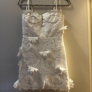 Bardot Elegant White Dress